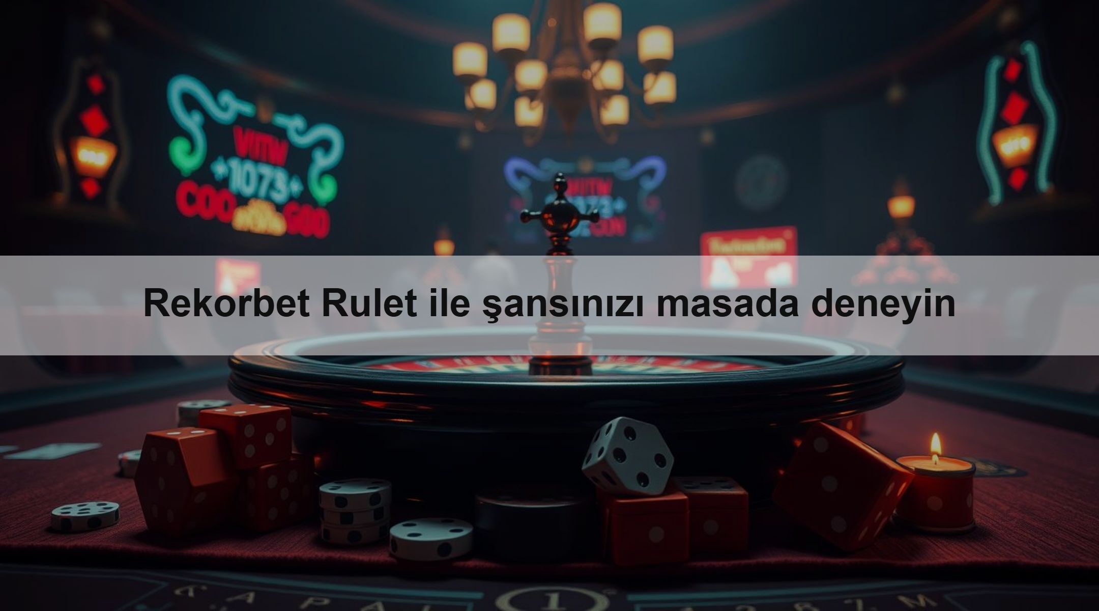 Rekorbet Rulet ile şansınızı masada deneyin 1 Rekorbet Rulet ile şansınızı masada deneyin